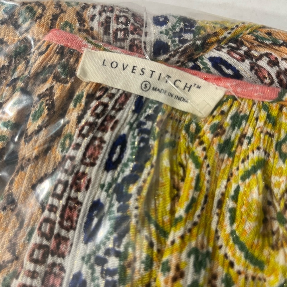 Lovestitch Multicolor Bohemian Blouse - Picture 15 of 15